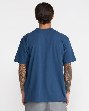 Americana Label Short Sleeve Pocket Tee