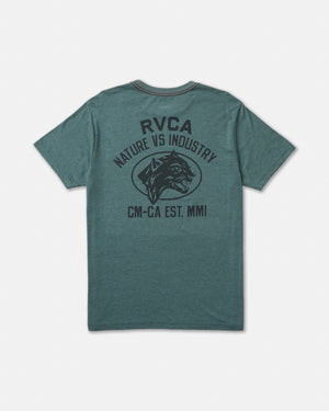 Sky Cat Short Sleeve Tee- RVCA