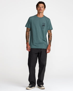 Sky Cat Short Sleeve Tee- RVCA
