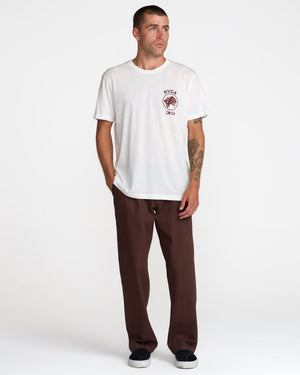 Sky Cat Short Sleeve Tee- RVCA