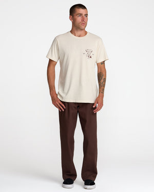 Matus Bison Short Sleeve Tee- RVCA