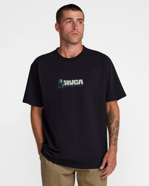 RVCA Hardware Short Sleeve Tee- RVCA