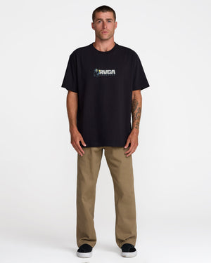 RVCA Hardware Short Sleeve Tee- RVCA