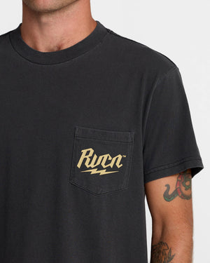 RVCA Shock Pocket Short Sleeve Tee- RVCA