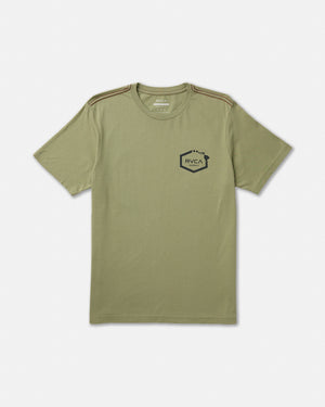 Island Hex Short Sleeve Tee- RVCA