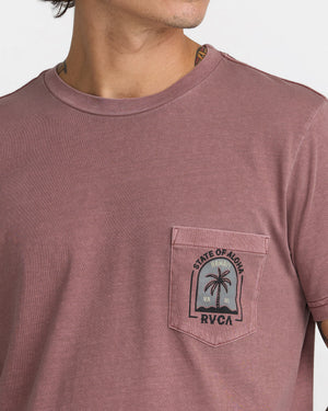 Hawaii Headstone Pocket Short Sleeve Tee