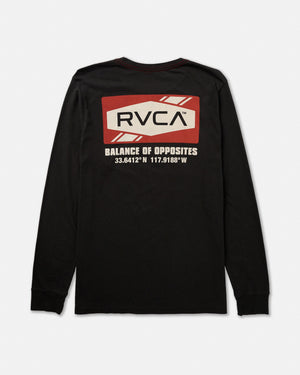Deep Dive Long Sleeve Tee- RVCA