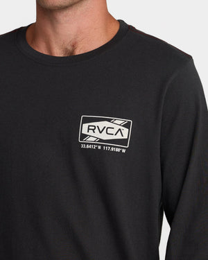 Deep Dive Long Sleeve Tee- RVCA