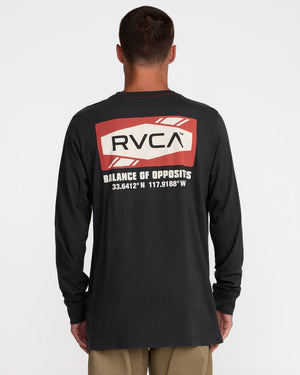 Deep Dive Long Sleeve Tee- RVCA