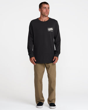 Deep Dive Long Sleeve Tee- RVCA