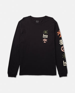 Mirage Long Sleeve Tee- RVCA
