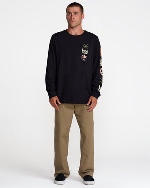 Mirage Long Sleeve Tee- RVCA