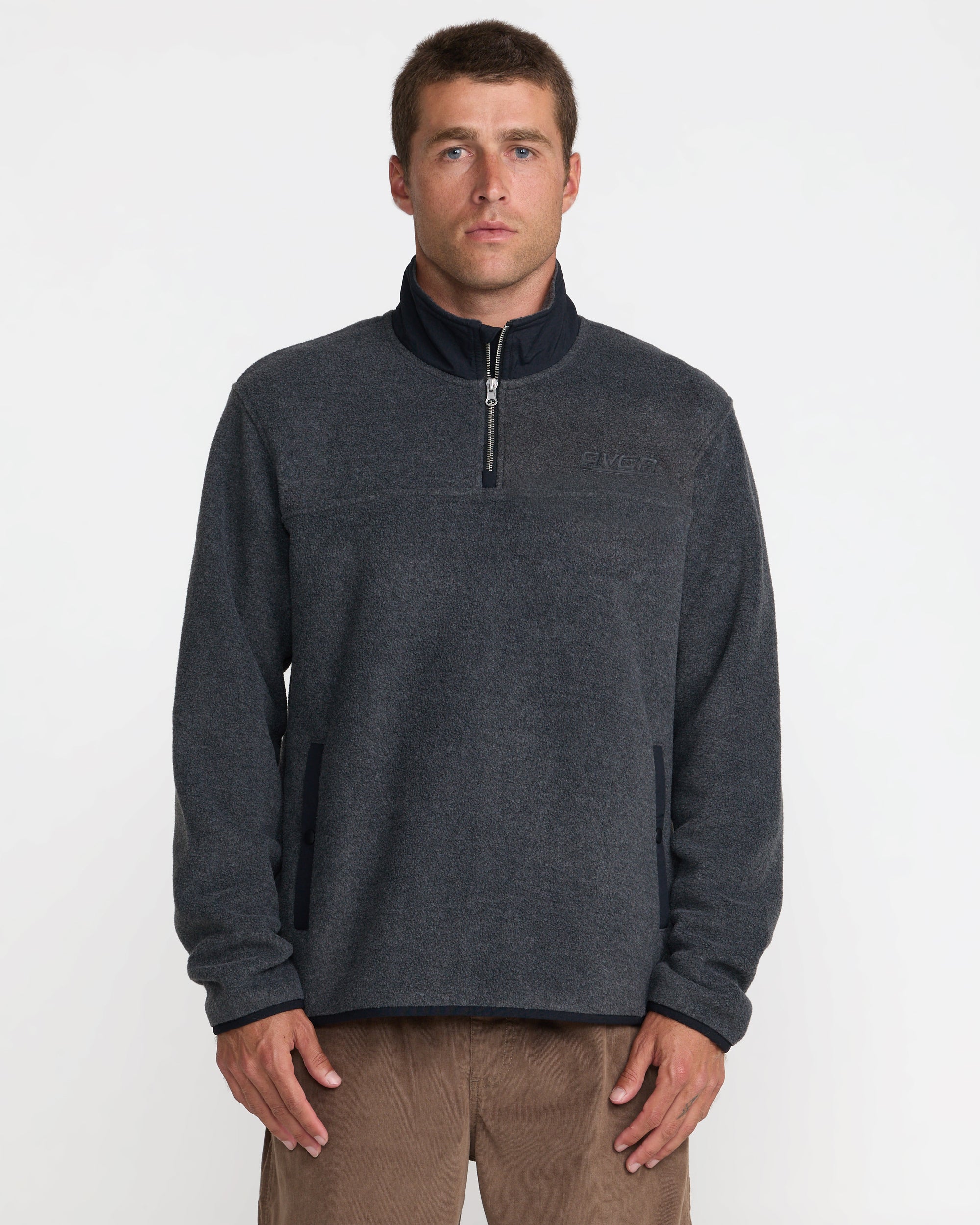 Peak 1/4 Zip Sweatshirt – RVCA