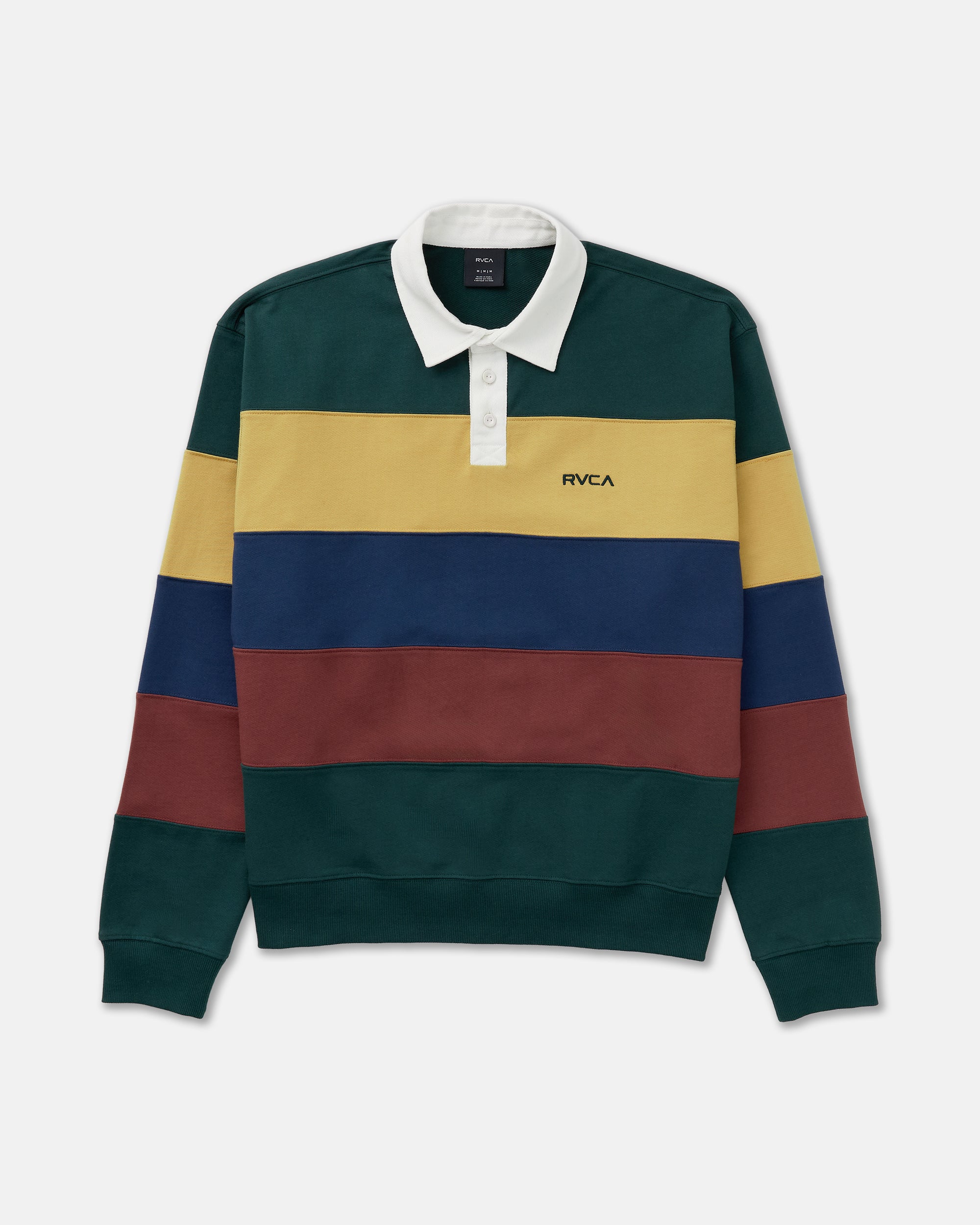 Insignia Fleece Rugby Shirt – RVCA