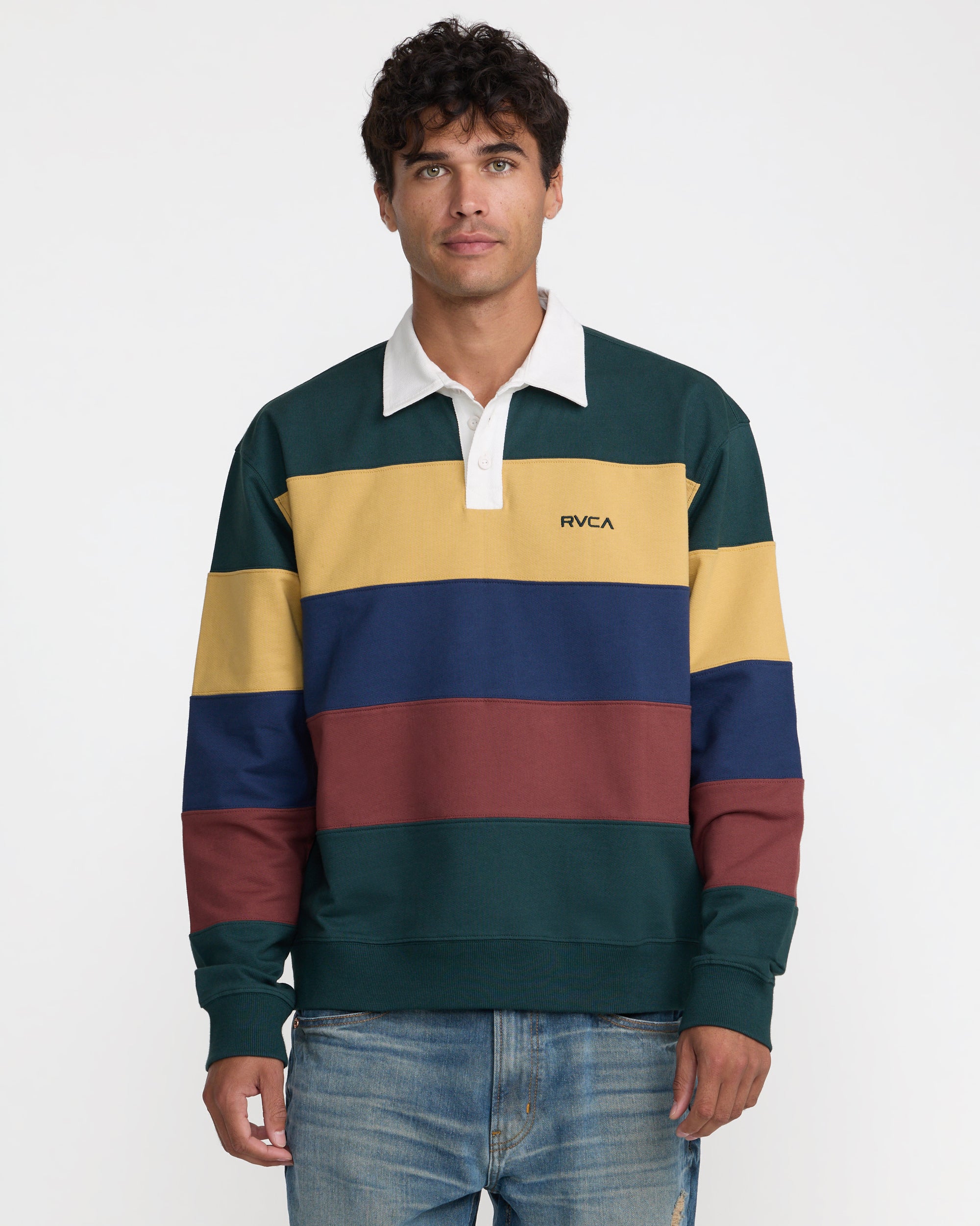 Insignia Fleece Rugby Shirt – RVCA