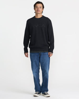 Big RVCA Crew Neck Sweatshirt