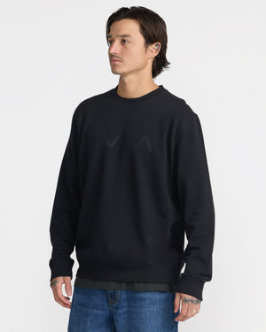 Big RVCA Crew Neck Sweatshirt