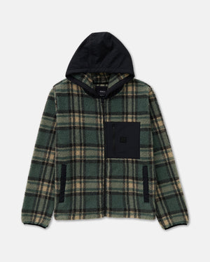 Del Mar Sherpa Zip Hoodie