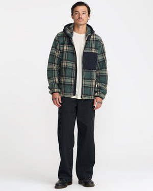 Del Mar Sherpa Zip Hoodie