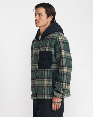 Del Mar Sherpa Zip Hoodie