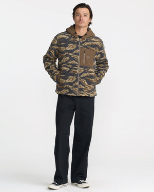 Del Mar Sherpa Zip Hoodie