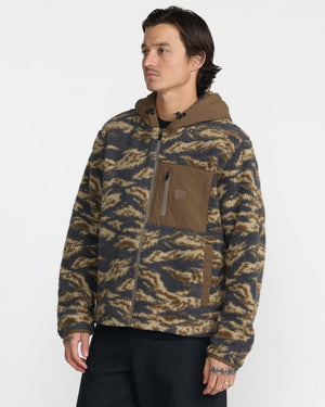 Del Mar Sherpa Zip Hoodie
