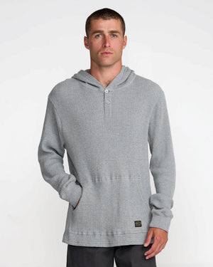 Dayshift Thermal Hooded Henley- RVCA