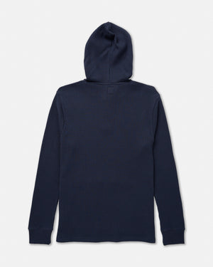 Dayshift Thermal Hooded Henley- RVCA