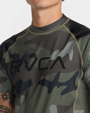 RVCA Short Sleeve Rashguard