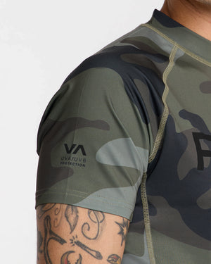 RVCA Short Sleeve Rashguard