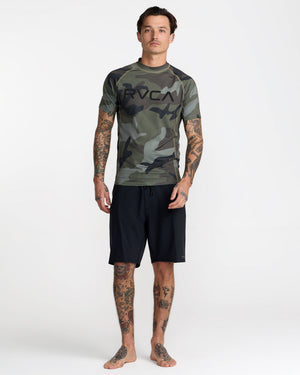RVCA Short Sleeve Rashguard