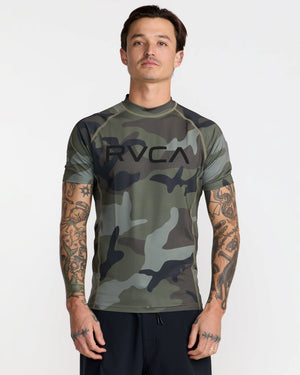 RVCA Short Sleeve Rashguard