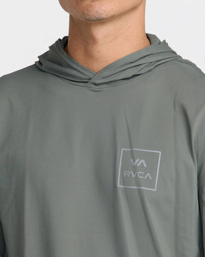 RVCA Hooded Sun Shirt