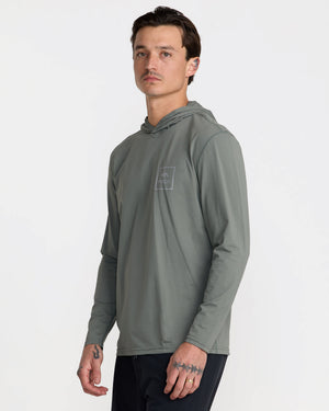 RVCA Hooded Sun Shirt