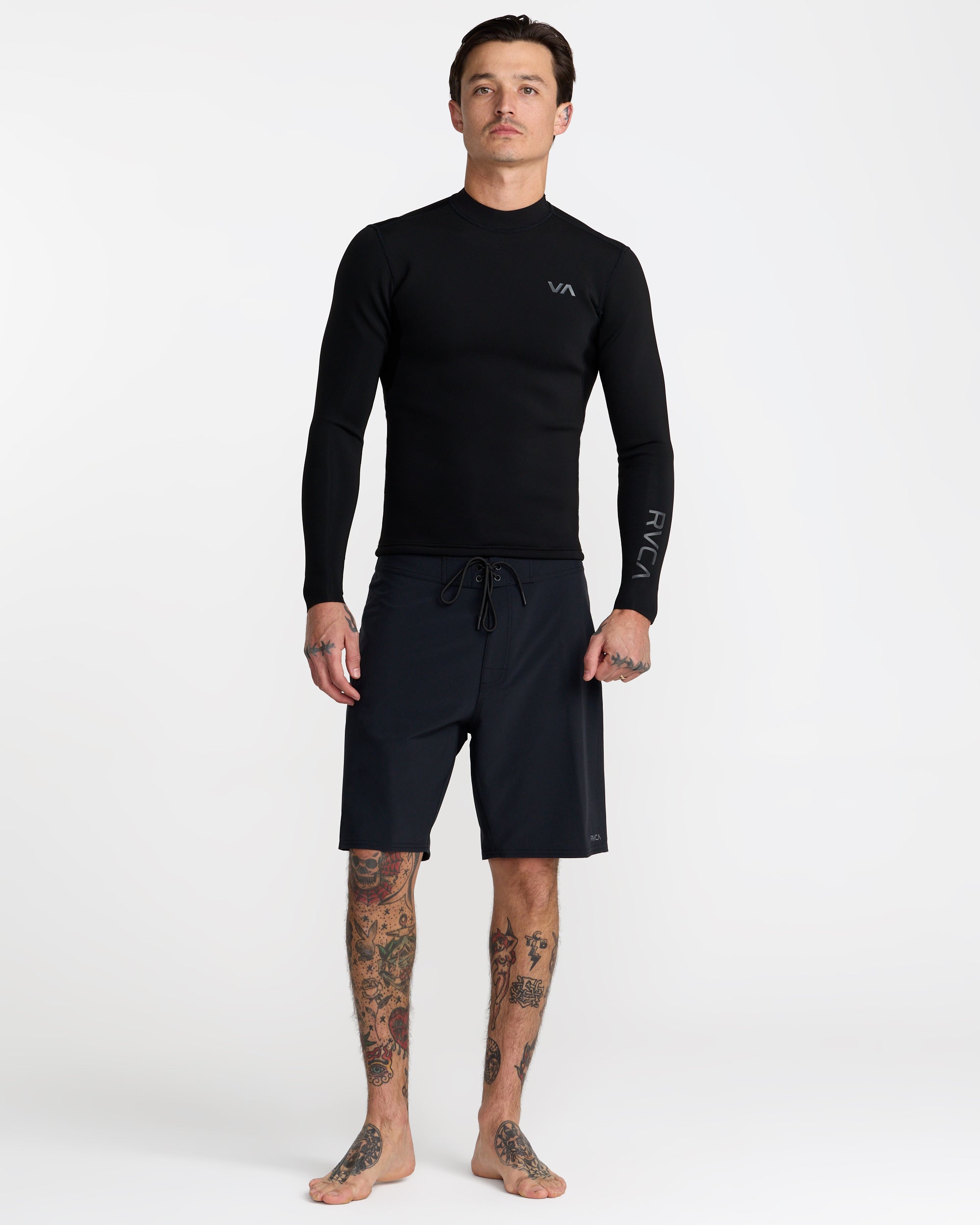ウェア ryu216wa17 RVCA 1 MM Long Sleeve Wetsuit Jacket