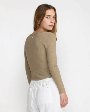 Jungle Long Sleeve Scoop Neck