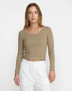 Jungle Long Sleeve Scoop Neck