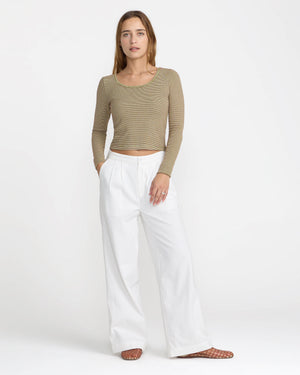 Jungle Long Sleeve Scoop Neck