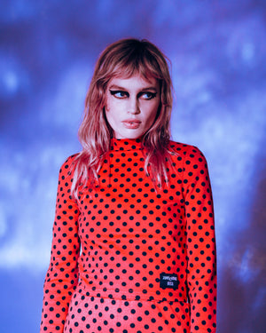 The Cure Mock Neck Long Sleeve Tee