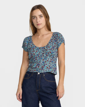 Untamed Floral Short Sleeve Shirt