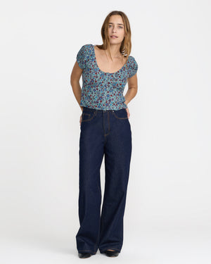 Untamed Floral Short Sleeve Shirt