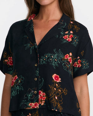 Tokyo Floral Short Sleeve Shirt