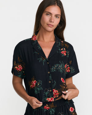 Tokyo Floral Short Sleeve Shirt