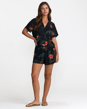 Tokyo Floral Short Sleeve Shirt