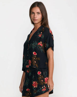 Tokyo Floral Short Sleeve Shirt