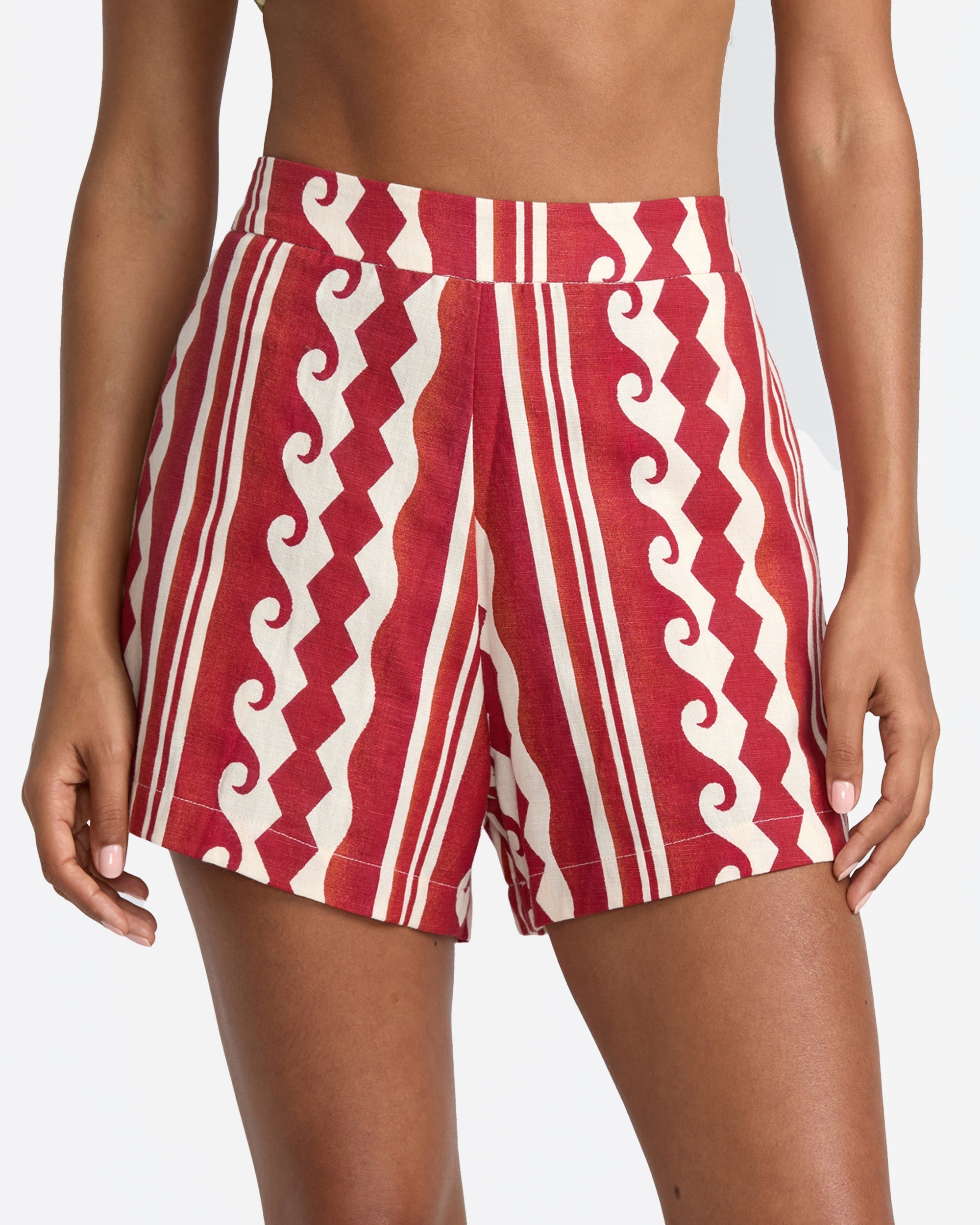 RVCA レッド水着 サイズ28 Casey Short - RVCA