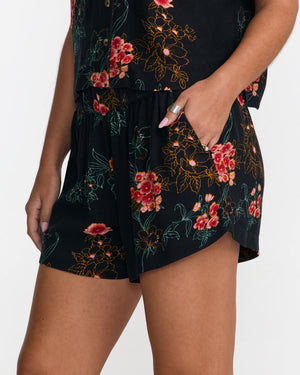 Tokyo Floral Short