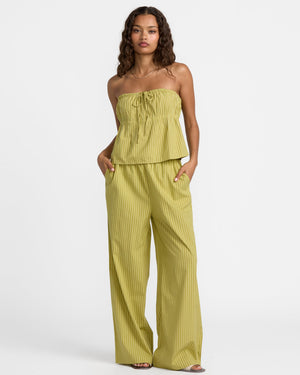 Stripe New Yume Wide Pant - RVCA