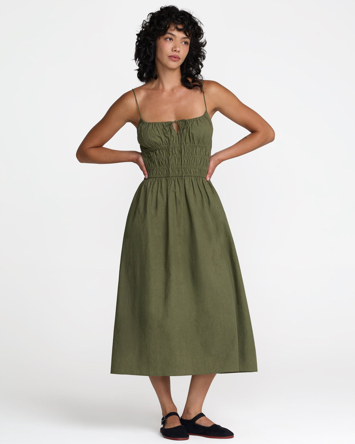 midi black satin slip dress Black Satin Cami Midi Slip Dress