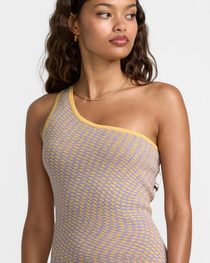 cece mini dress Cece Mini Dress for Women by RVCA, Blue Plum, M